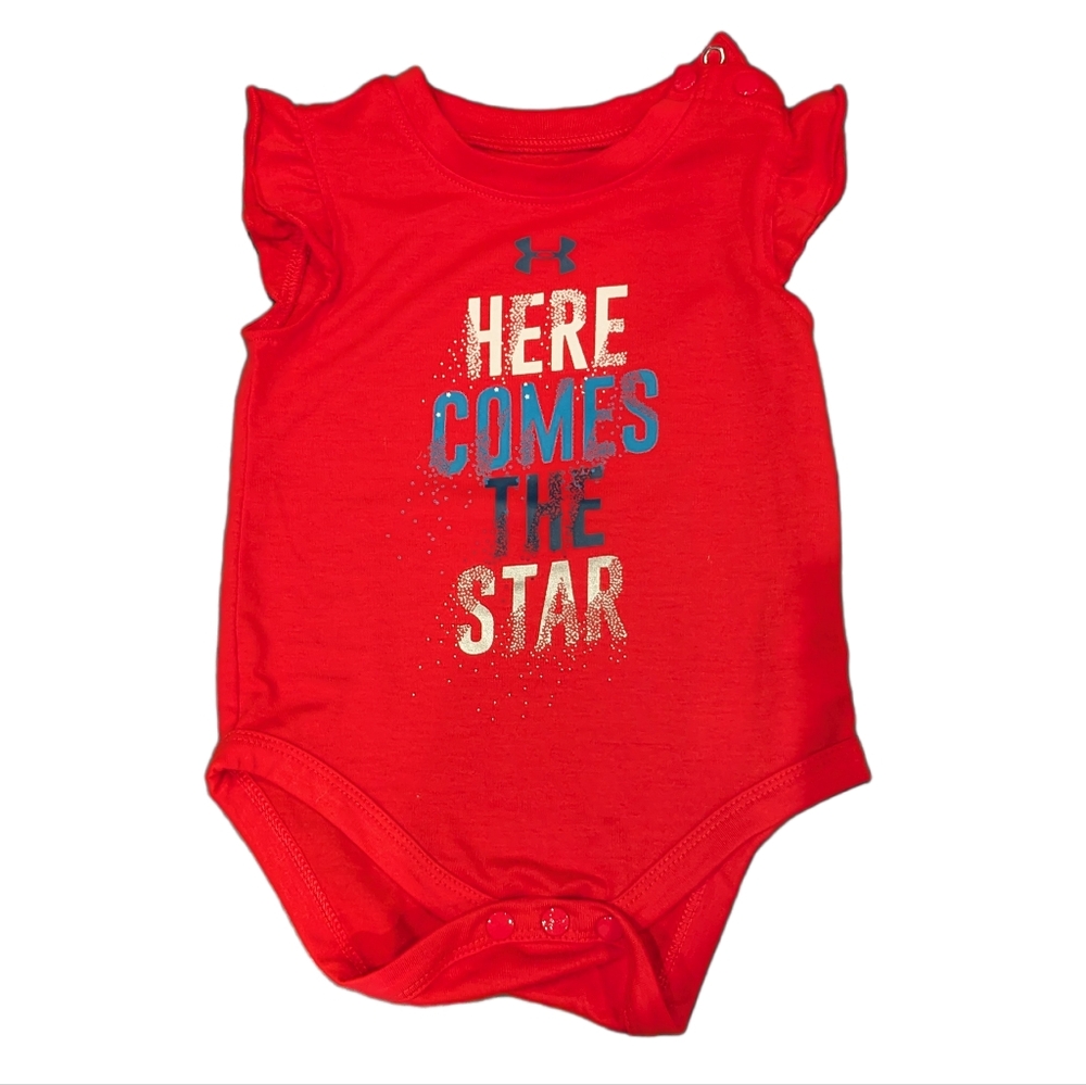 Under Armour 3-6 mon Onesie Here Comes the Star